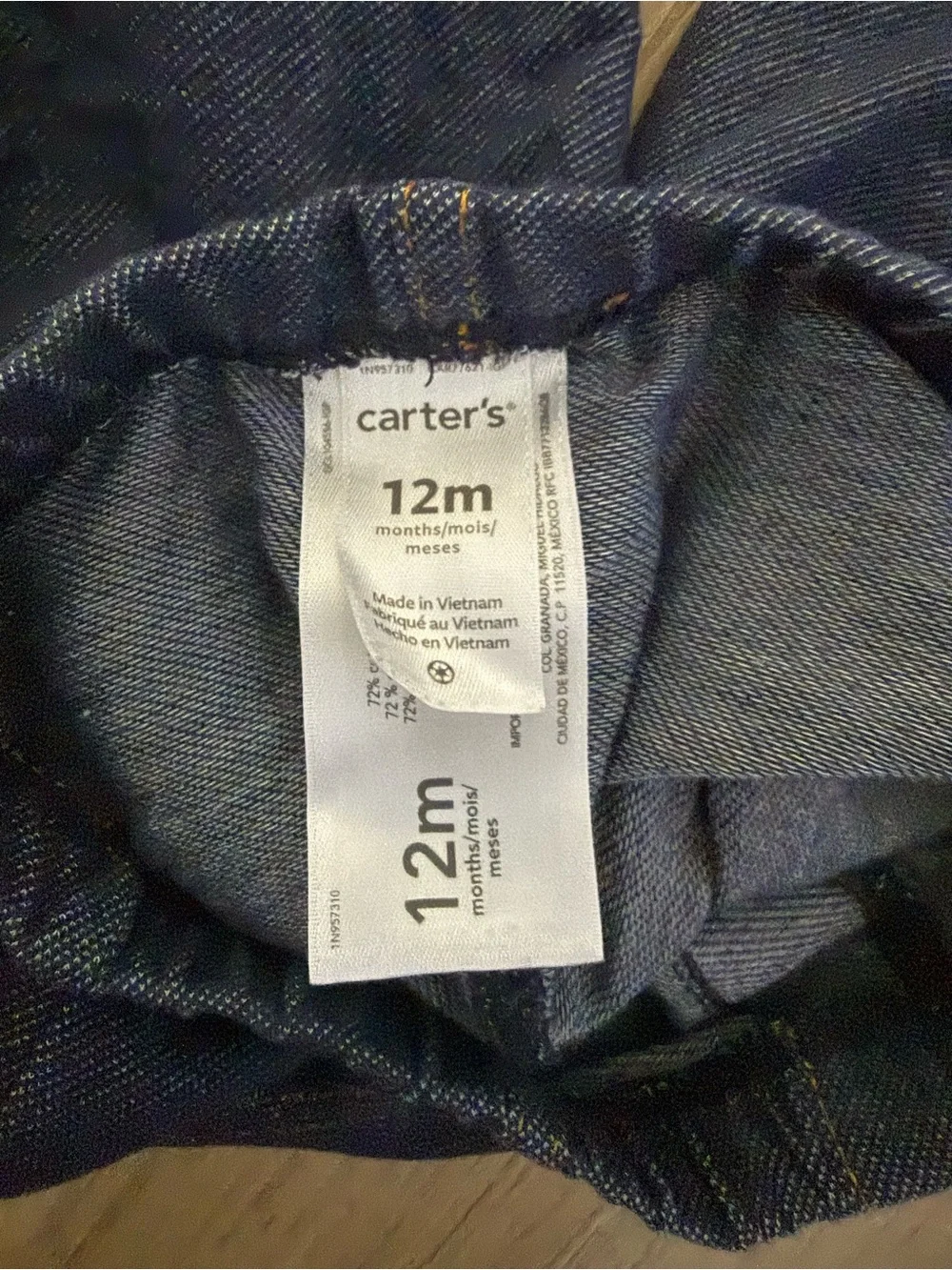 Carter’s set of 2 stretchy legging/pants